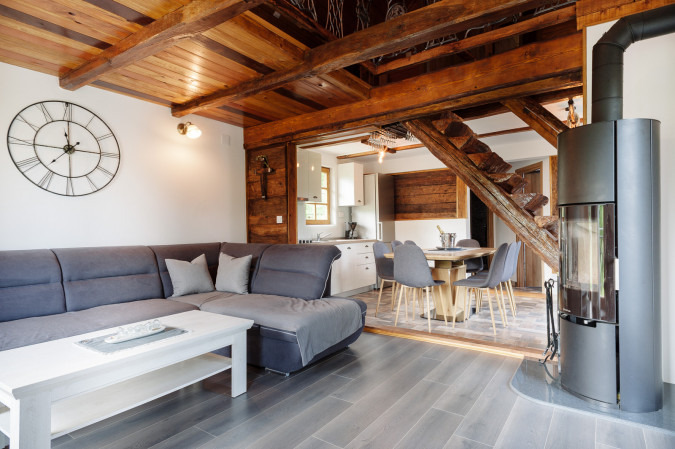 Tastefully decorated interior, Traditional Houses Korana River KARLOVAC