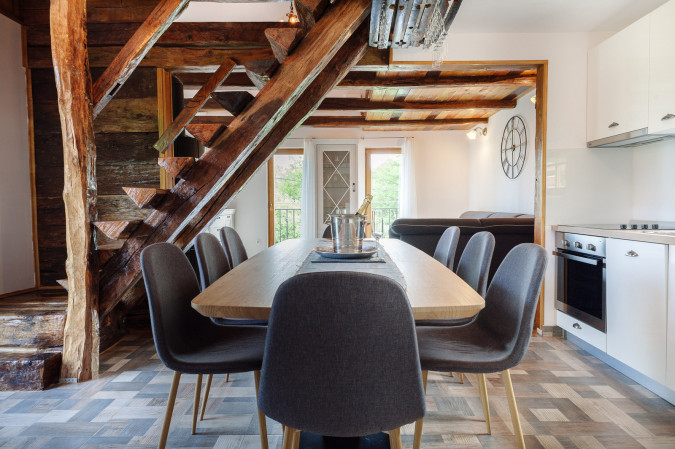 Tastefully decorated interior, Traditional Houses Korana River KARLOVAC